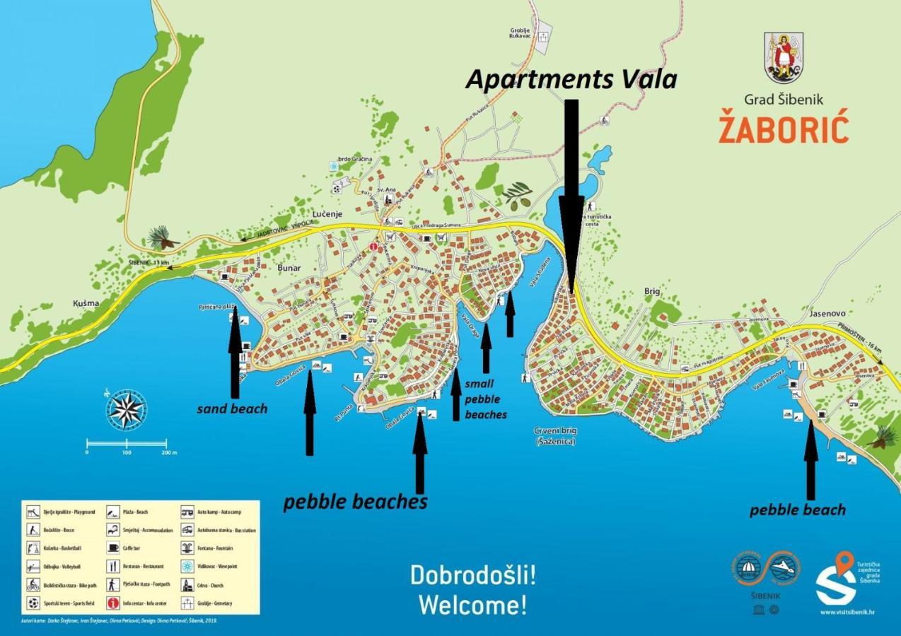 Apartments Vala Zaboric - With Boat Mooring 외부 사진